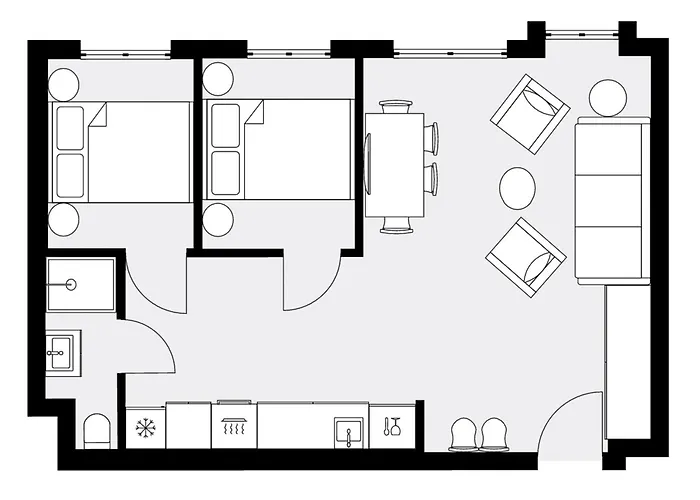 Urban Premium No12, Free Parking, Self Check-in * 霍茹夫